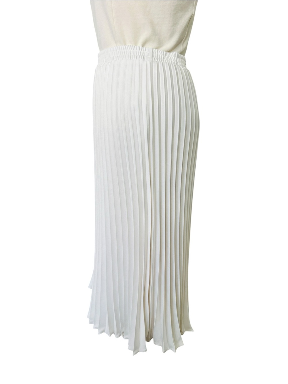 A NEW DAY Women’s Off-White Pleated Midi Skirt Size XS - Picture 5 of 11